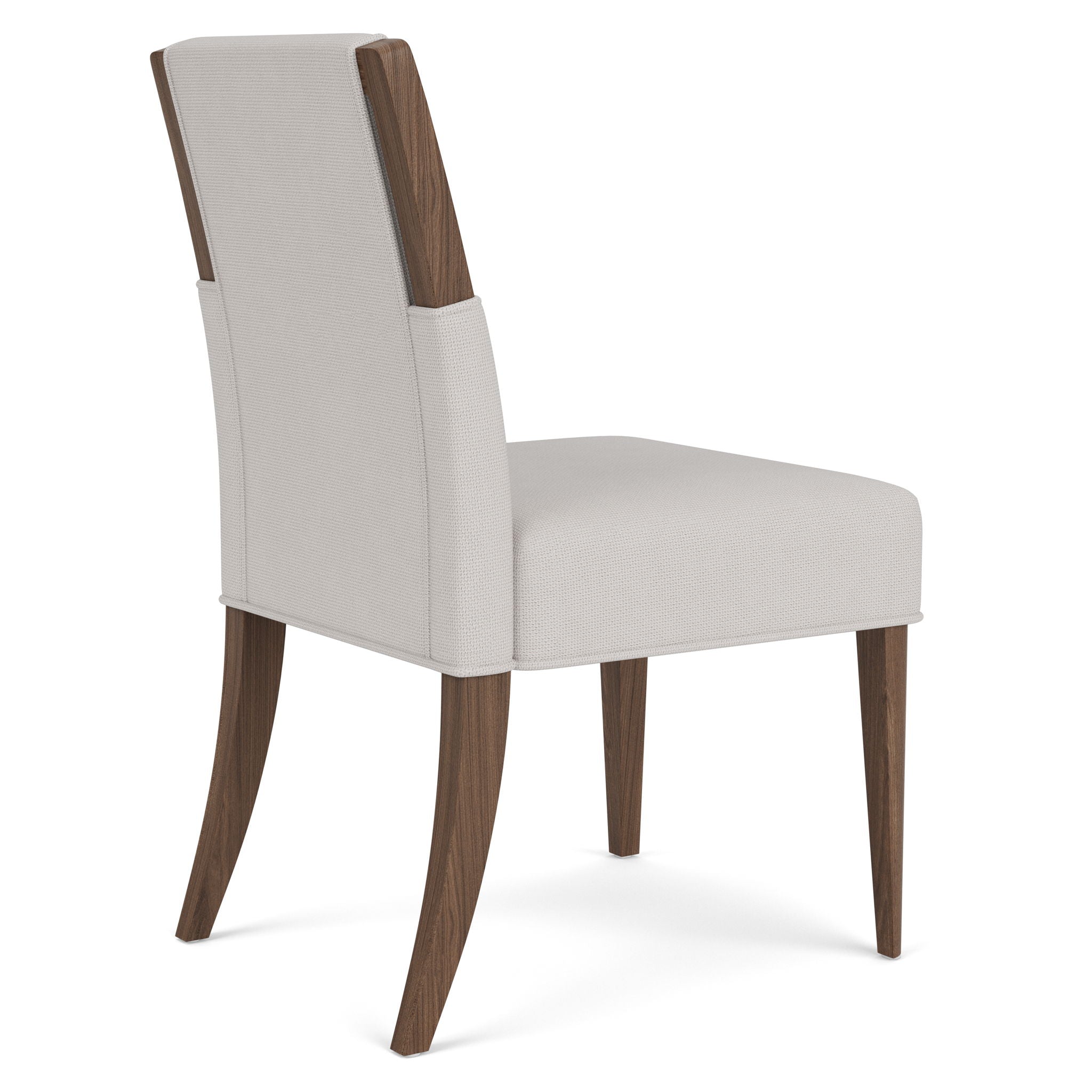 Delia - Upholstered Side Chair (Set of 2) - Nouveau Walnut / Beige