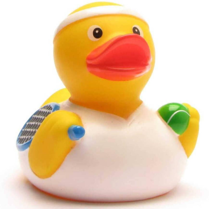 Tennis rubber duck - rubber duck