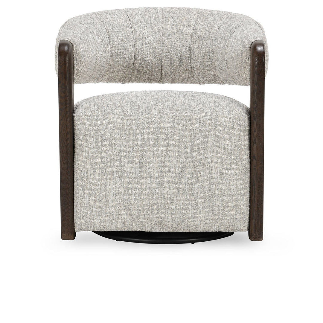 James - Swivel Accent Chair - Glacier Gray