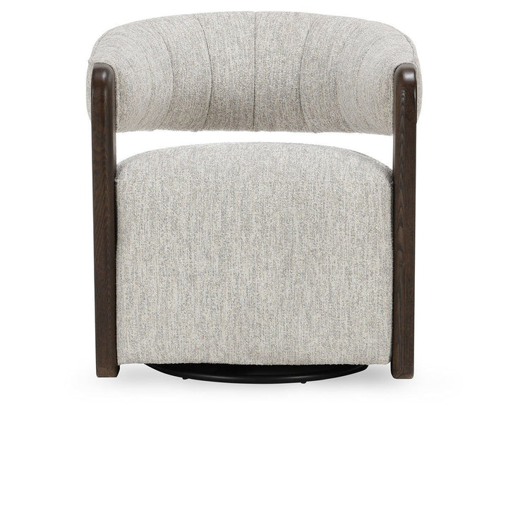 James - Swivel Accent Chair - Glacier Gray