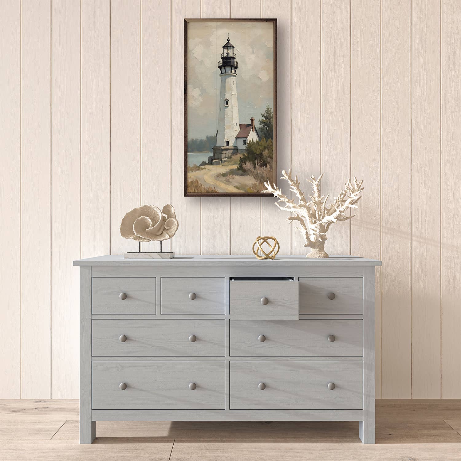 Lighthouse In The Bay