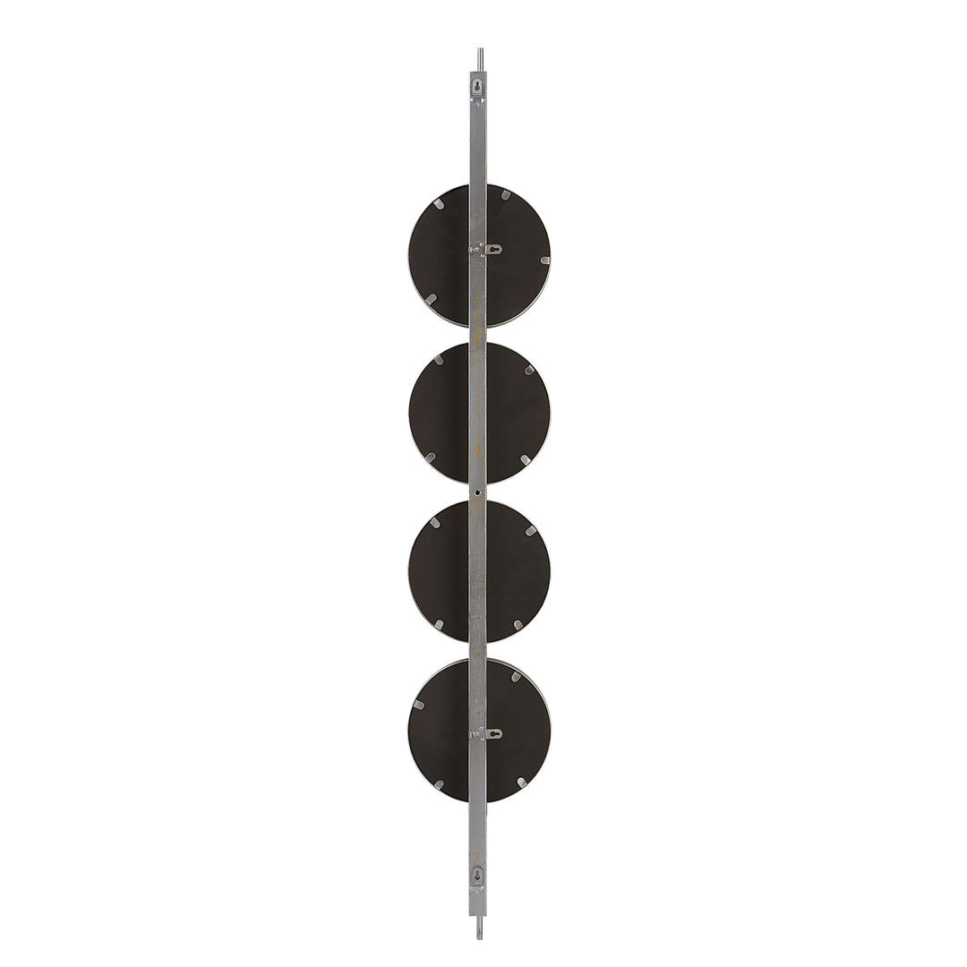 Button - Mirror - Gray