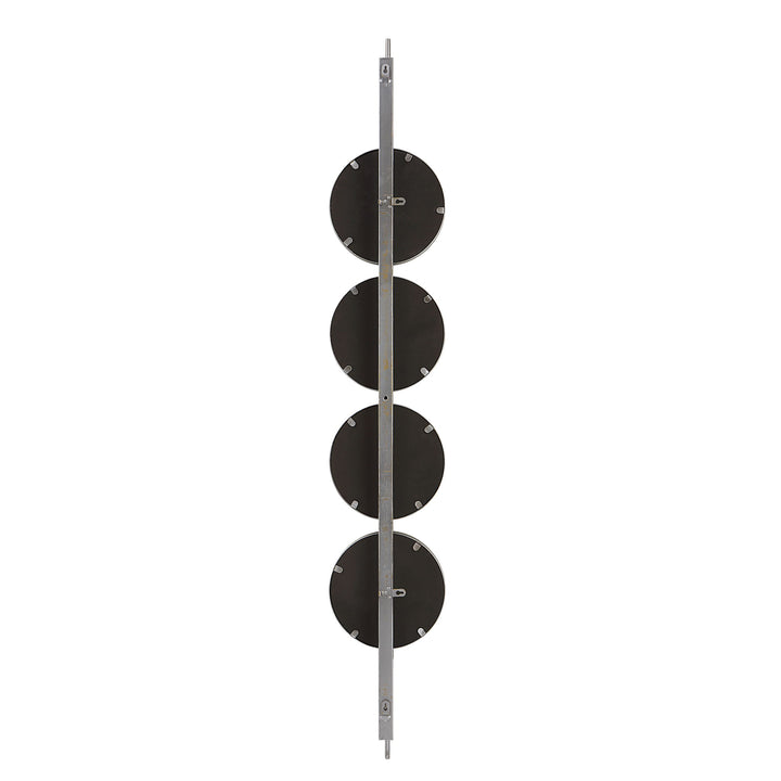 Button - Mirror - Gray