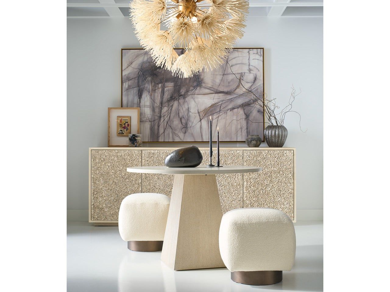 Modern - Sola Pouf - Beige