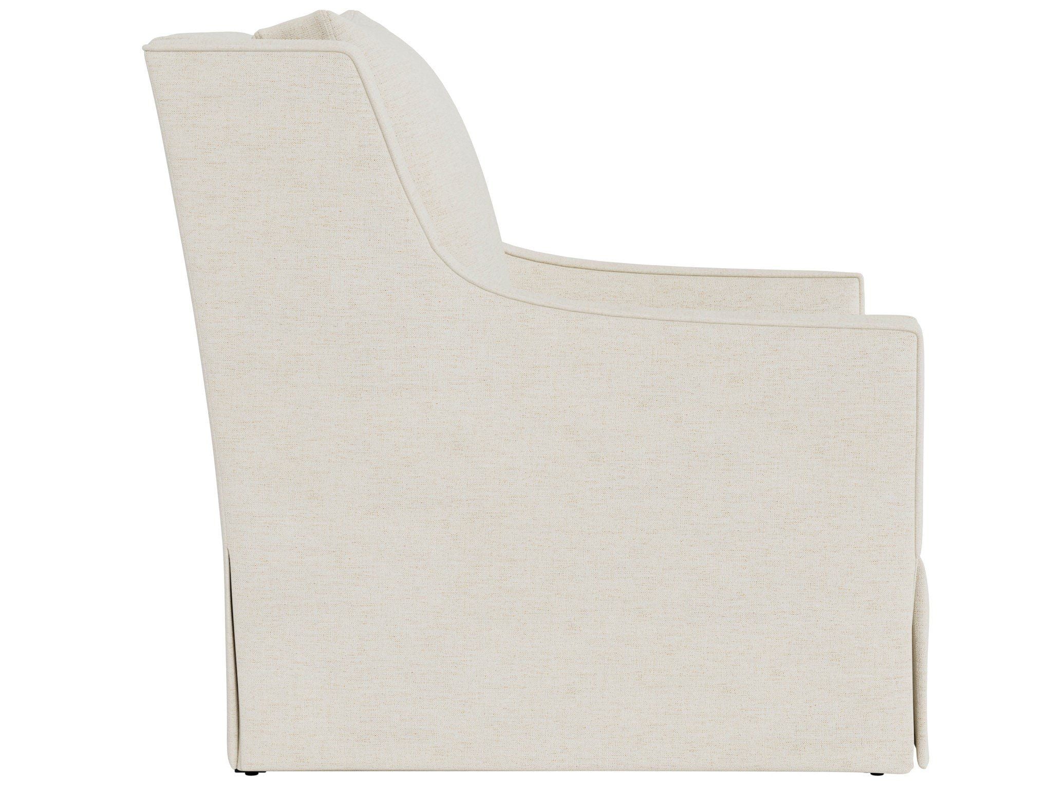 Hudson - Swivel Chair - White