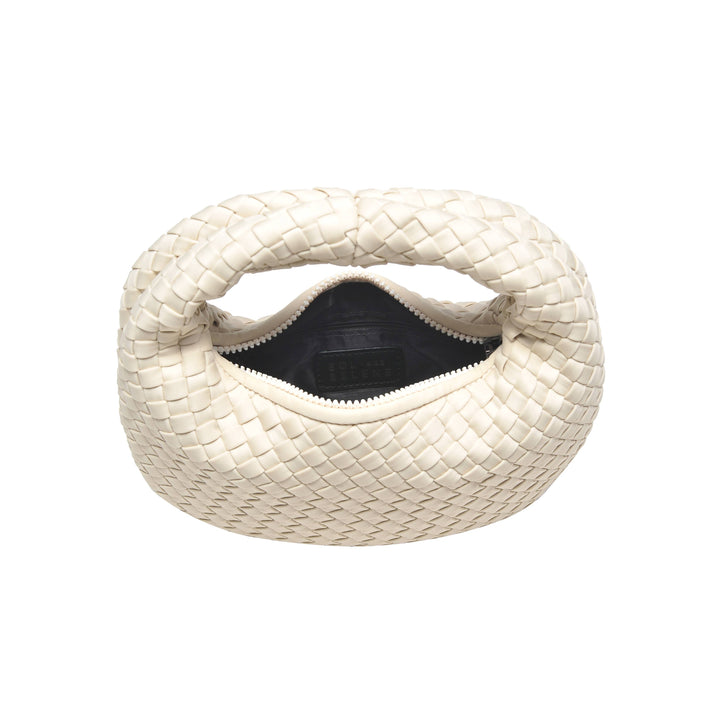 Dare to Dream - Small Woven Neoprene Clutch: Dark Denim