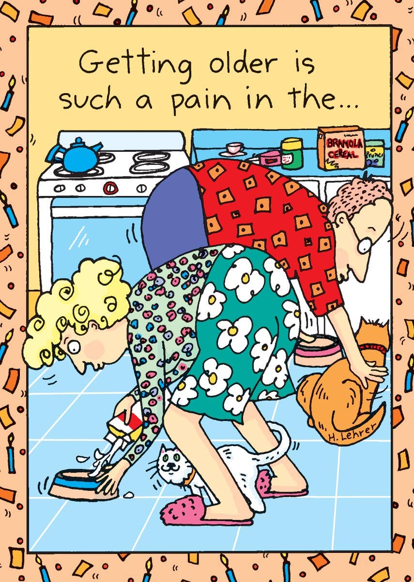 Pain In The Birthday Card - 7058