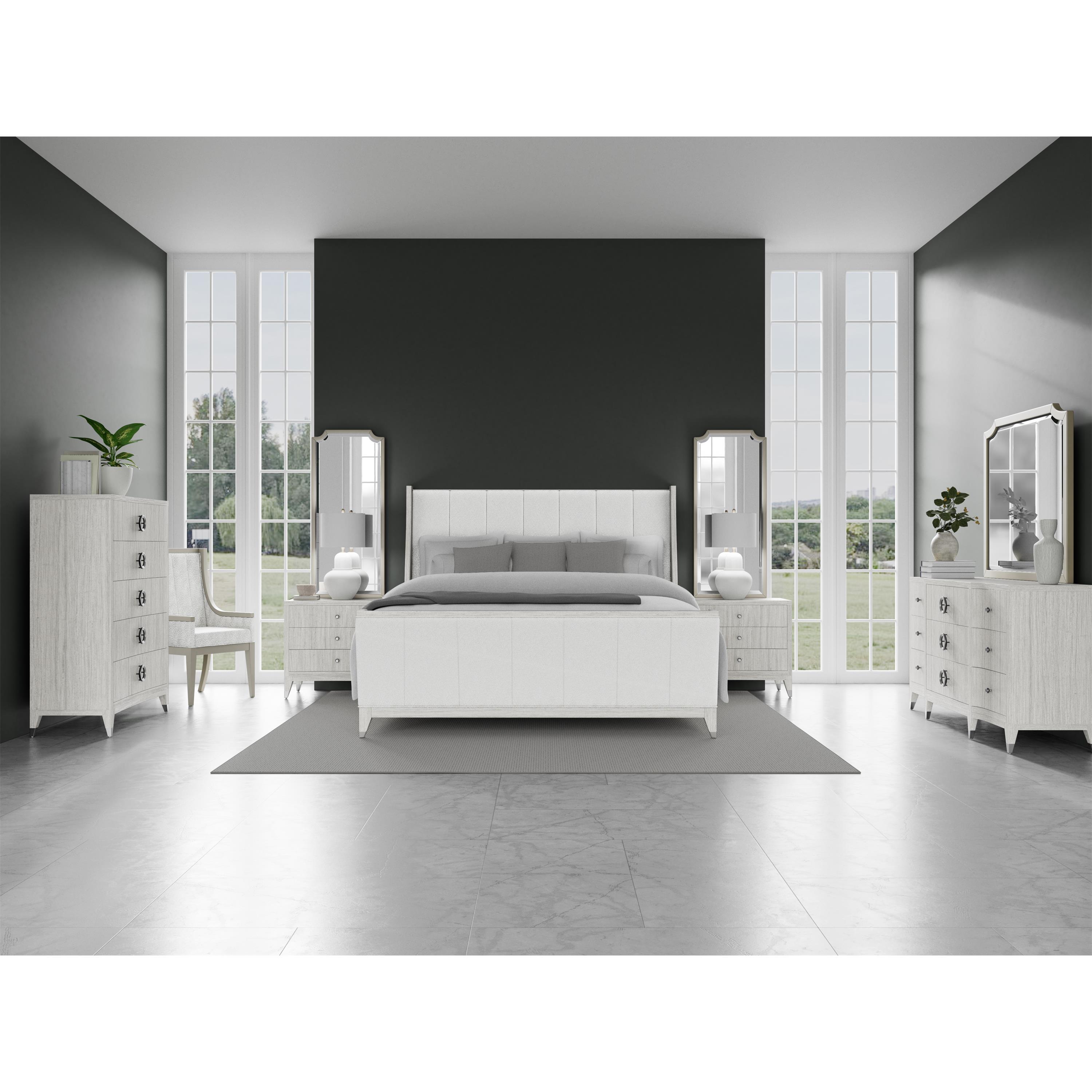 Hepburn - Nightstand Mirror - White