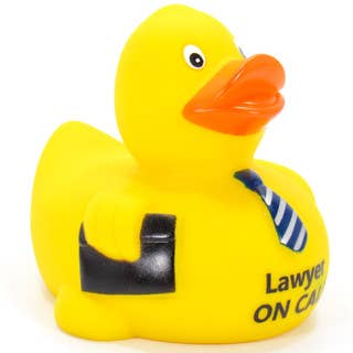 Lawyer Rubber Duck