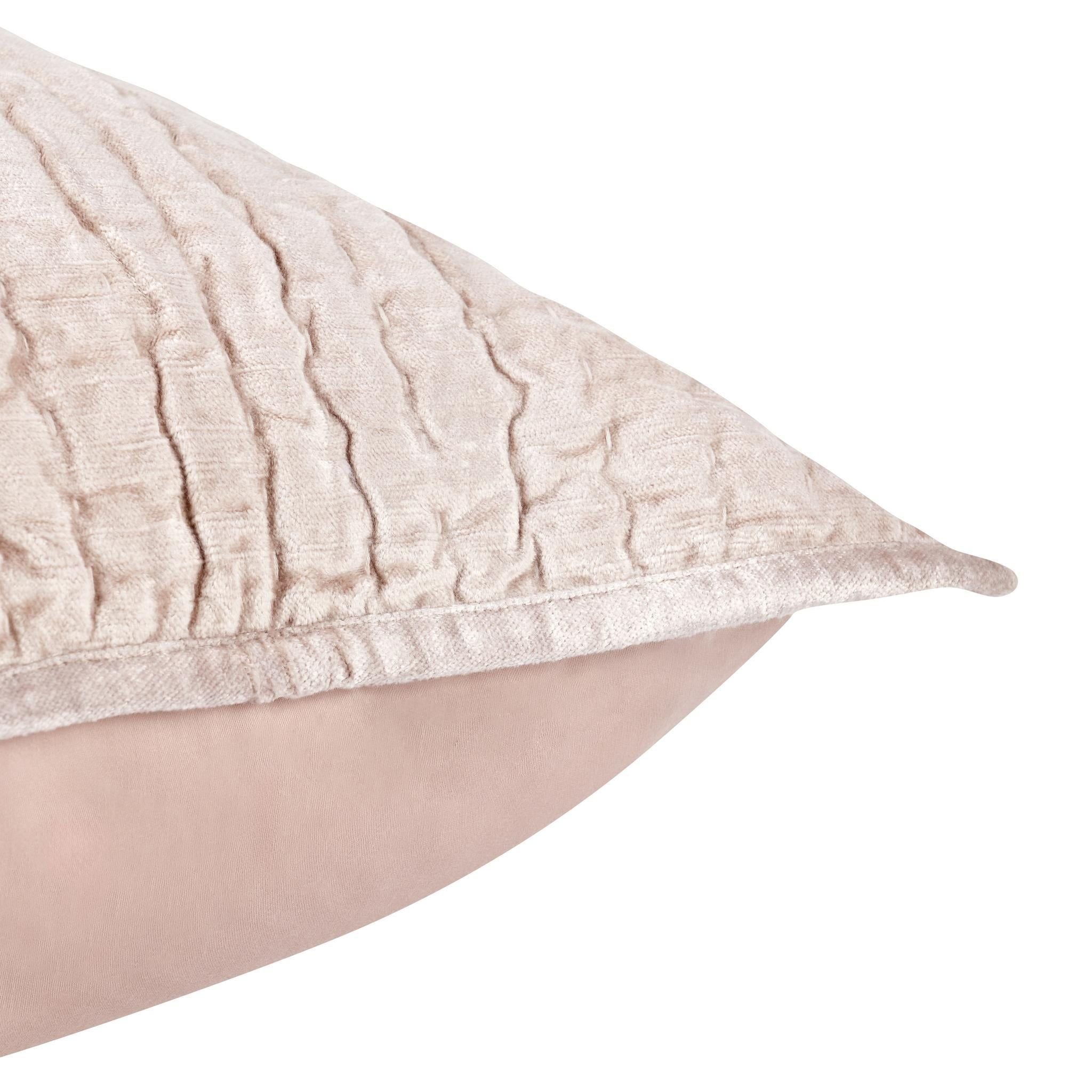 Bari - Velvet Sham - Bliss Pink
