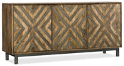 Home Accent - 69" Serramonte Entertainment/Accent Console - Light Brown