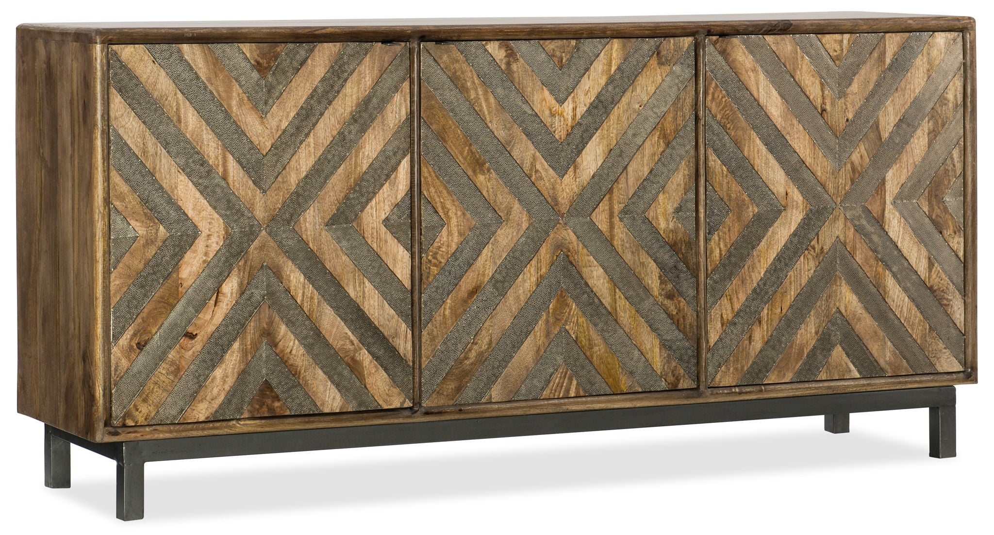 Commerce And Market - 69" Serramonte Entertainment/Accent Console - Light Brown