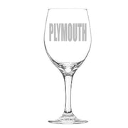 GLASSWARE - Custom Town Bold & Tall: Stemmed Wine Glass