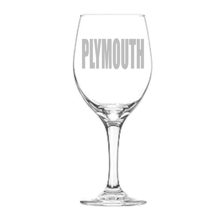GLASSWARE - Custom Town Bold & Tall: Stemmed Wine Glass