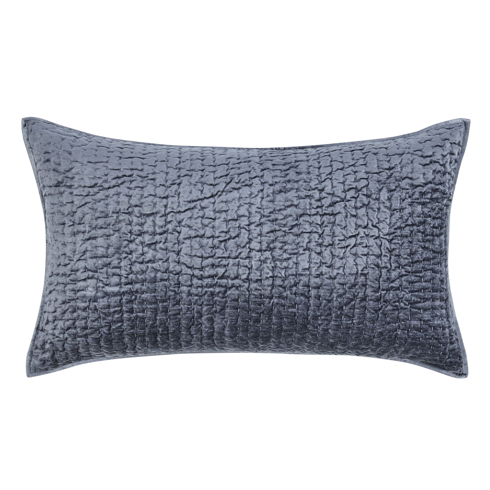 Bari - Velvet Queen Quilt - Sea Fog
