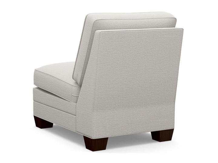 Lexington Upholstery - Townsend Fabric Armless Chair - White