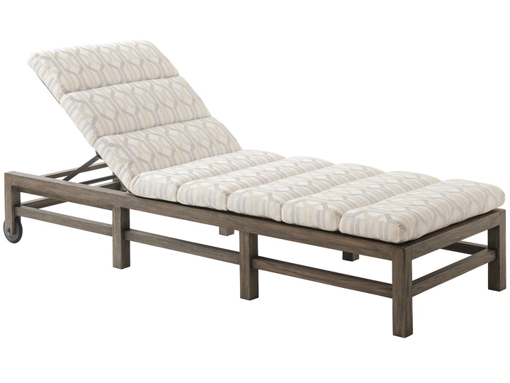 La Jolla - Chaise Lounge - Dark Brown
