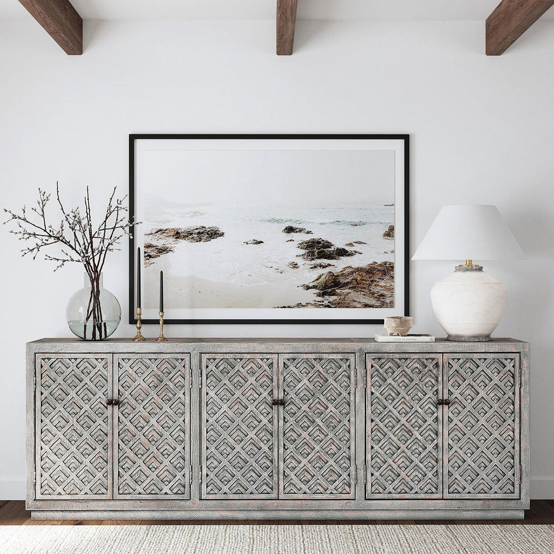 Jonas - 6 Door Sideboard - Antique Blue