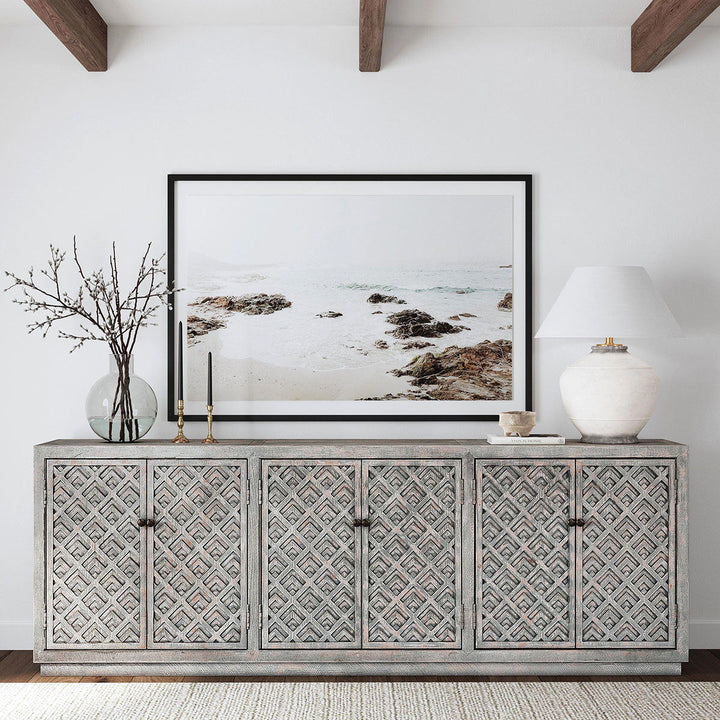 Jonas - 6 Door Sideboard - Antique Blue