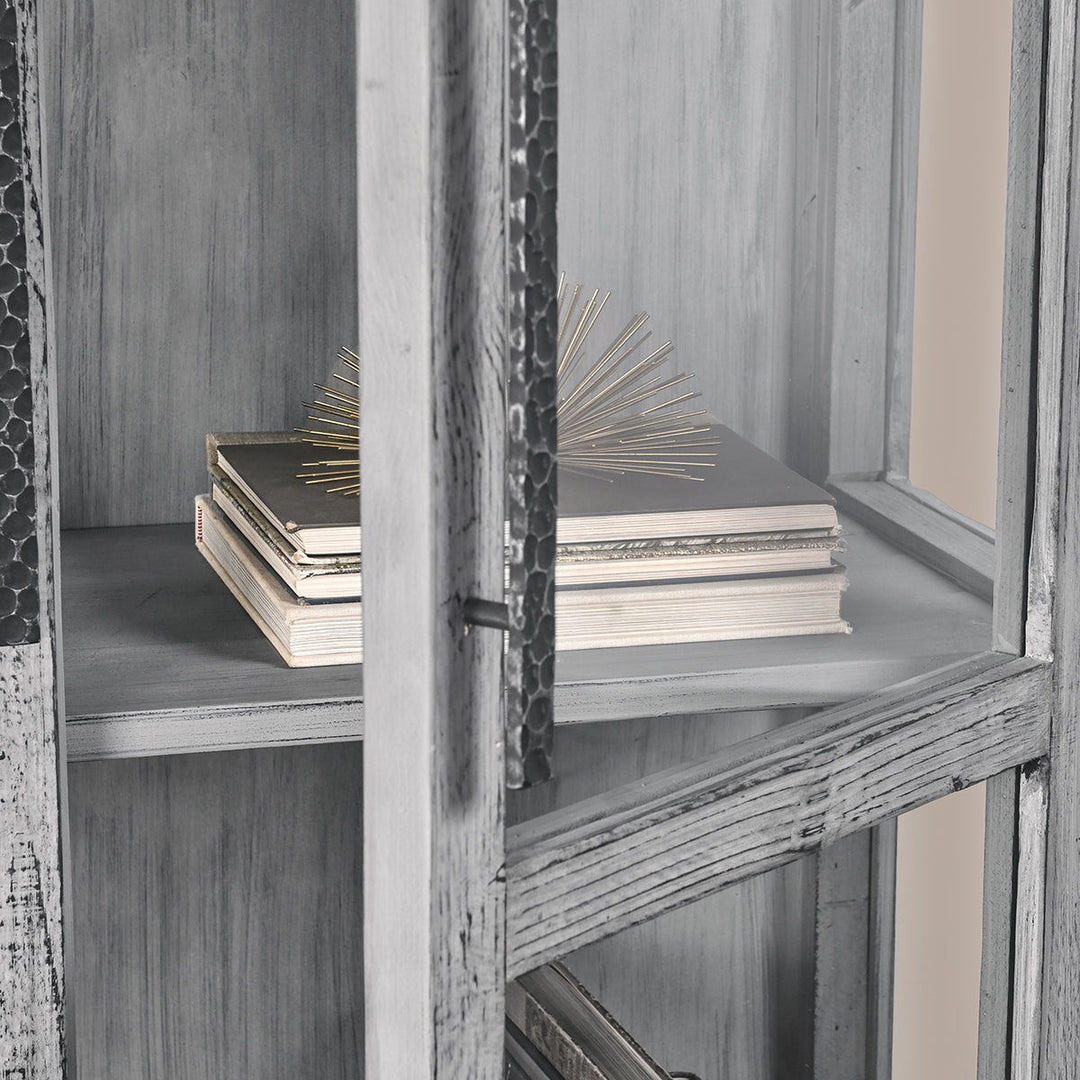Simon - Tall Cabinet - Antique Blue