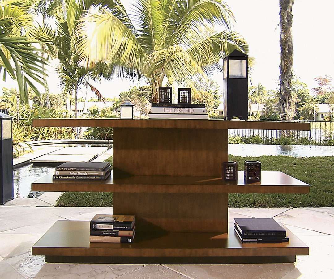 Ocean Club - Lagoon Sofa Table - Dark Brown