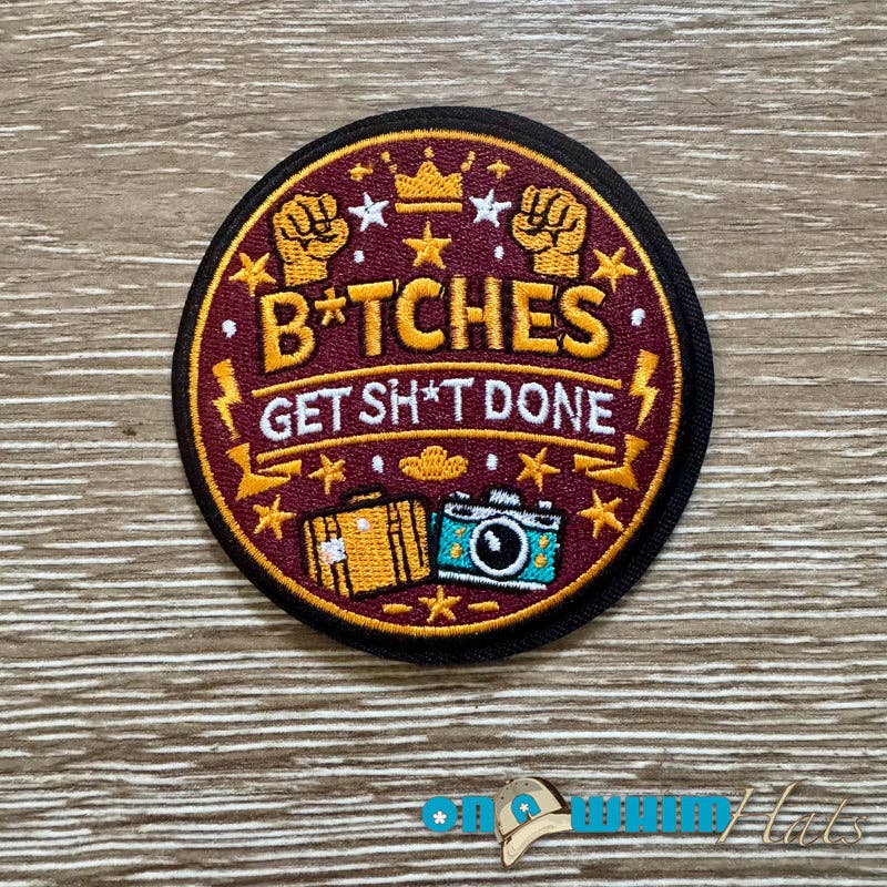 Bitches Iron-On Patch