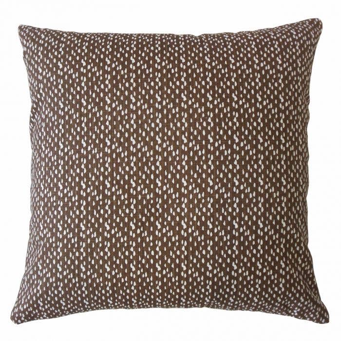 Xakery Throw Pillow: Cello Blue / 20" x 20"