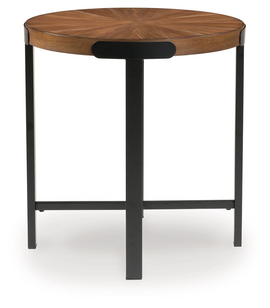 Crosstrail - Brown - Occasional Table Set (Set of 3)