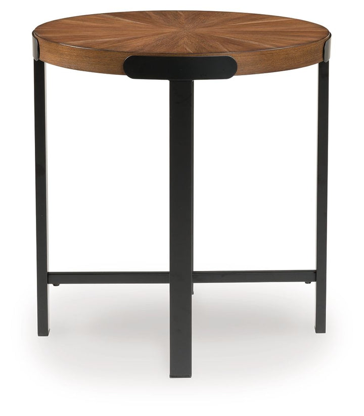 Crosstrail - Brown - Occasional Table Set (Set of 3)