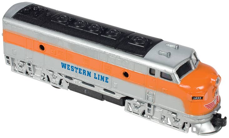 Classic Diesel Train 6-1/2 Inch, Asst Colors