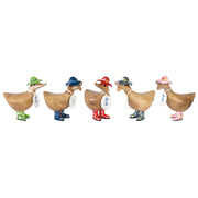 Floral Hat and Boots Duckys