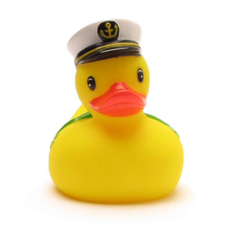 Bathing Duck Captain with Frog Prince