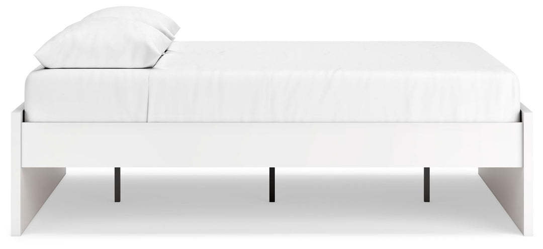 Onita - White - Queen Platform Bed