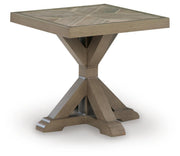 Laguna Heights - Square End Table - Beige