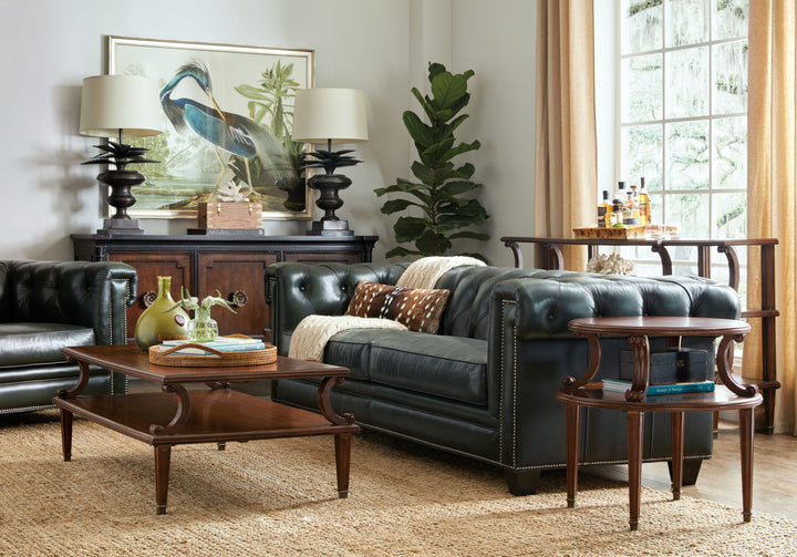 Charleston - Side Table - Dark Brown