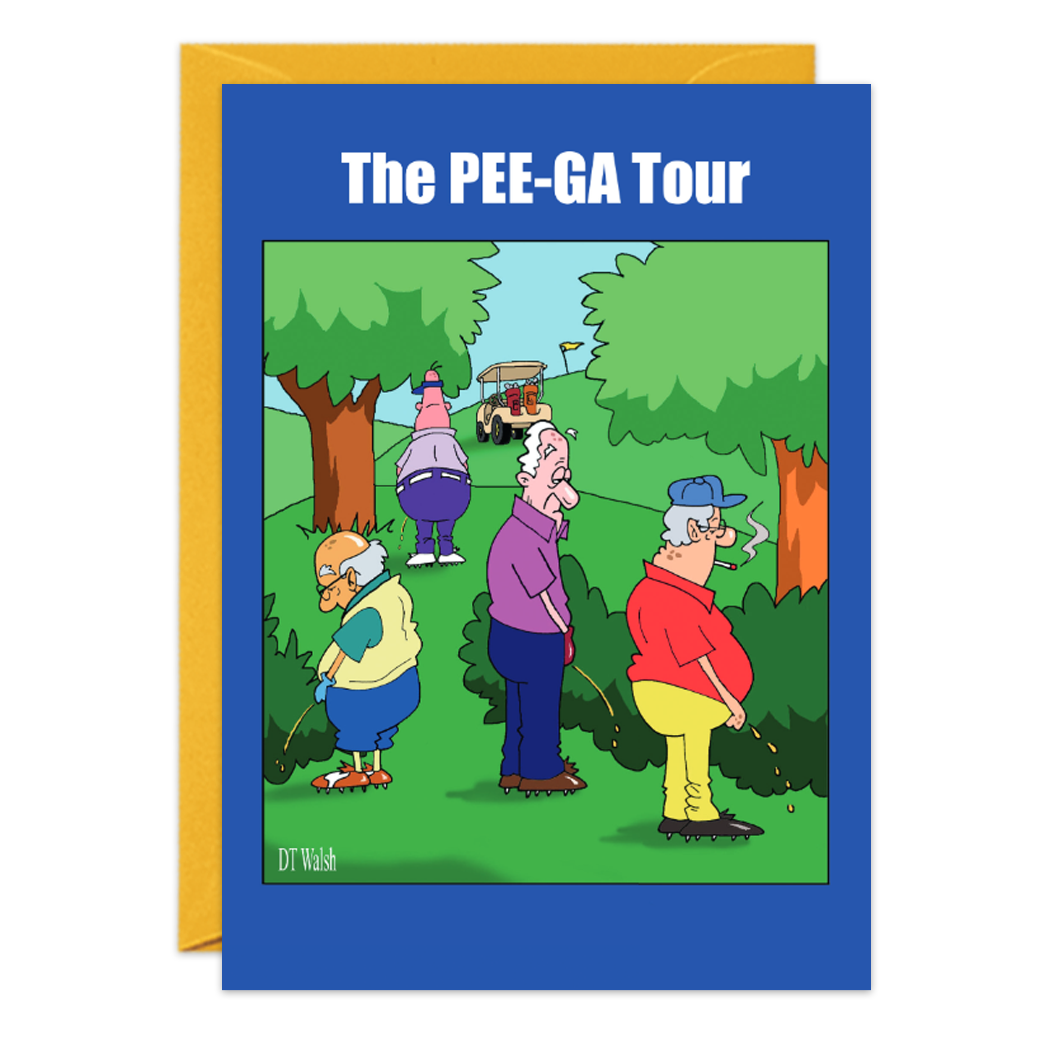 PEE-GA Tour Birthday Card