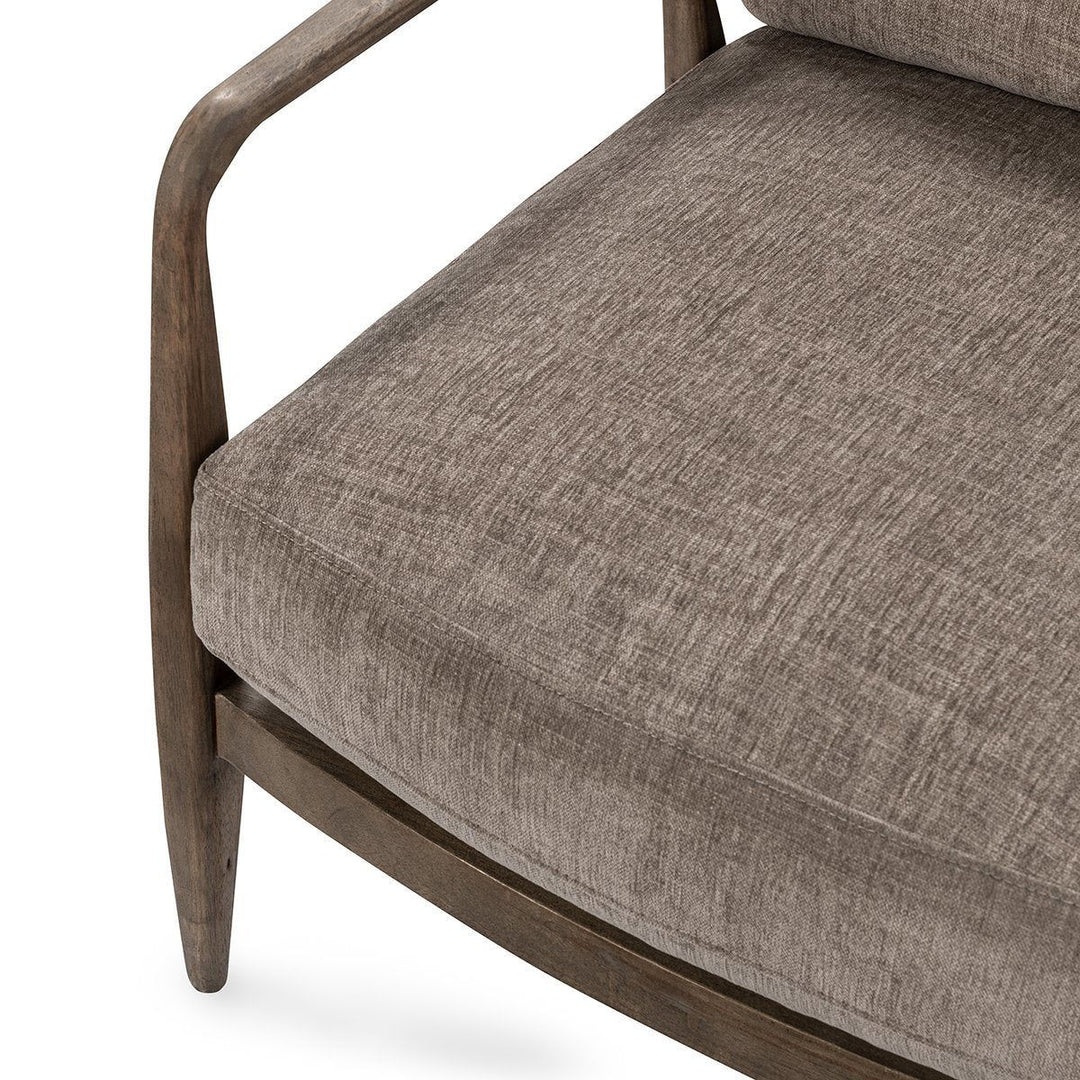 Lennon - Accent Chair - Grayish Brown