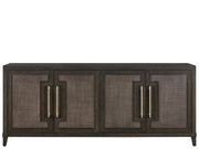 Fenwick - Embossed Credenza - Dark Brown