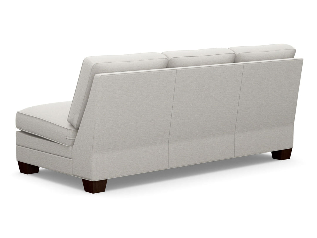 Lexington Upholstery - Townsend Fabric Armless Sofa - White