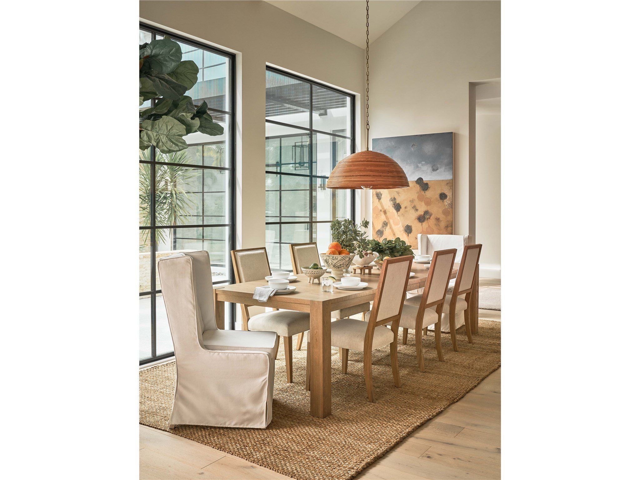 Weekender Coastal Living Home - Upholstered Dining Chair (Set of 2) - White