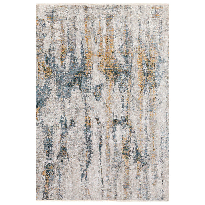 Ladoga - Modern 9 X 12 Rug - Pearl Silver