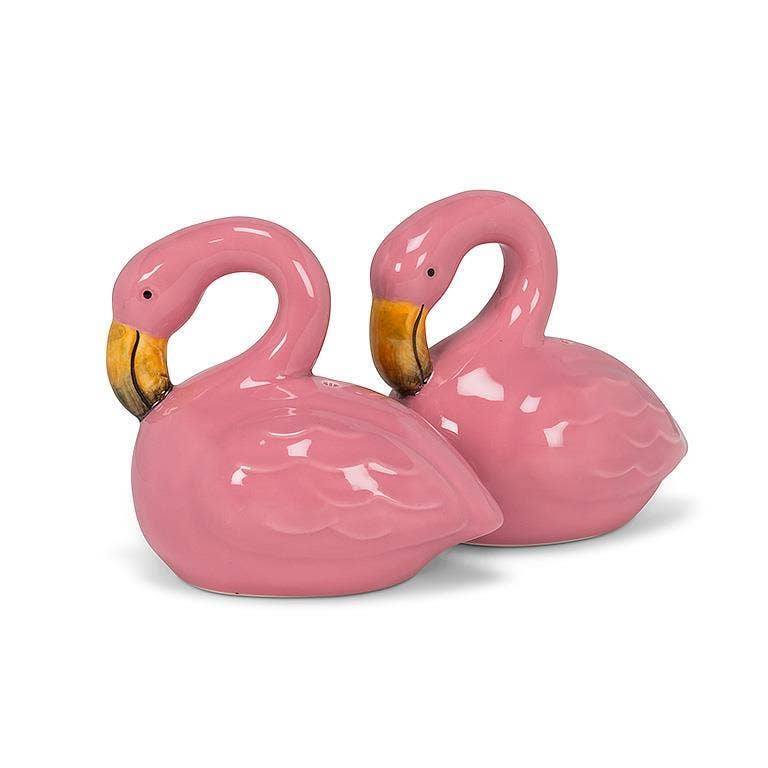 Sitting Flamingo S&P-3"H
