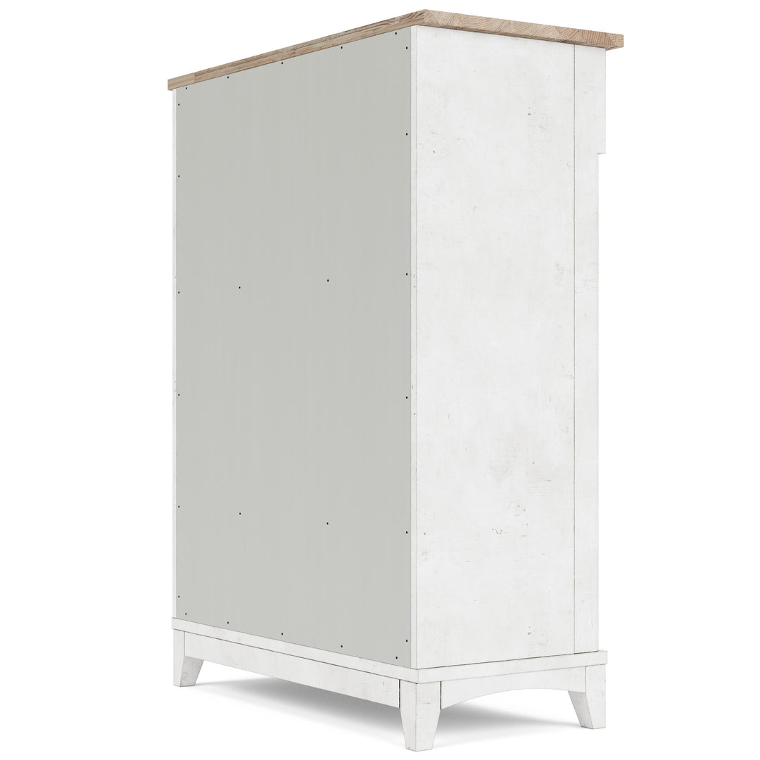 Maddox - Five Drawer Chest - White