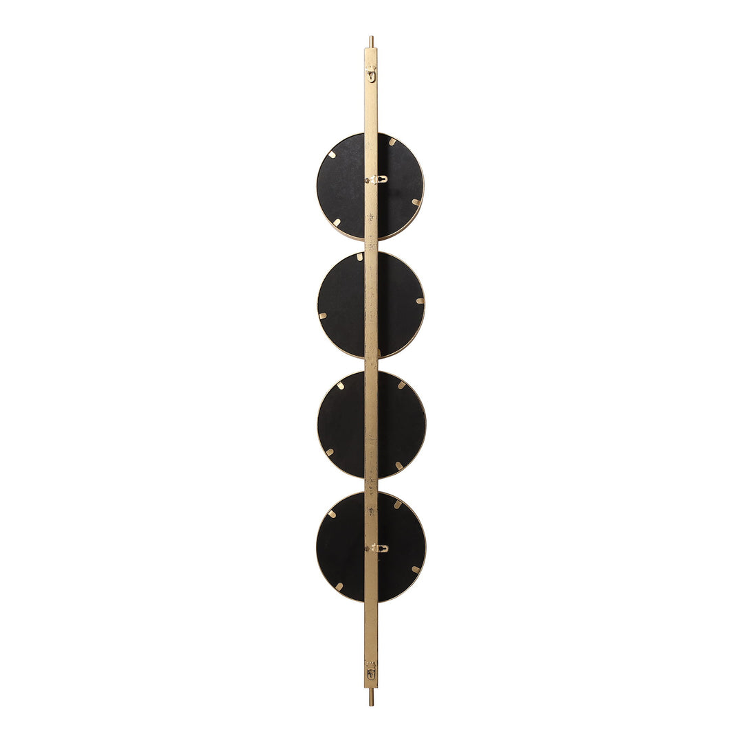 Button - Mirror - Gold