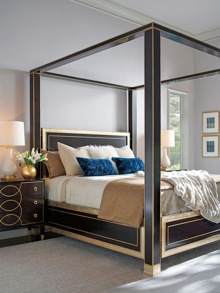 Carlyle - St. Regis Poster Bed 6/0 California King - Dark Brown