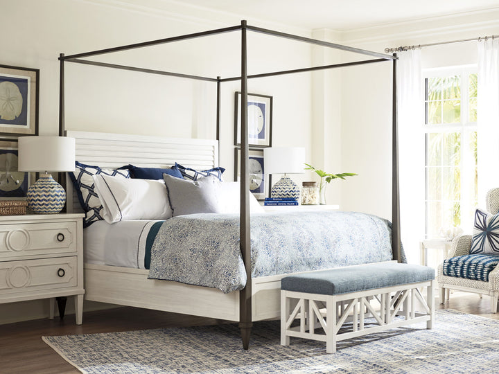 Ocean Breeze - Brantley Bachelors Chest - White