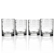 School of Fish Double Old Fashioned Glass 13oz: Case of 4
