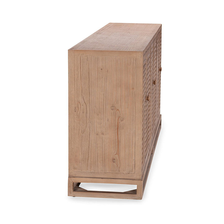 Jolen - 6 Door Buffet - Distressed Brown