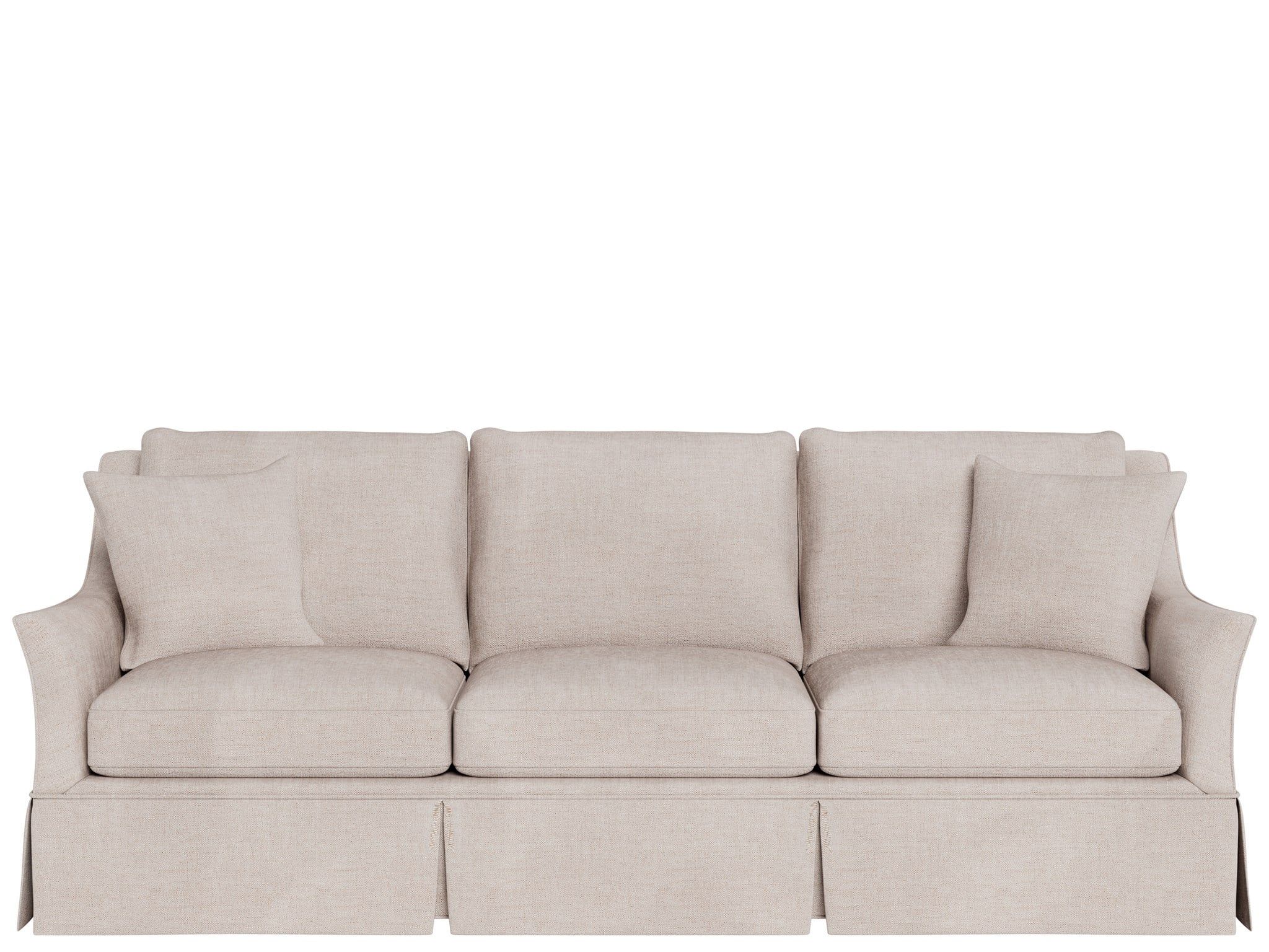 Henri - Skirted Sofa, Special Order - Beige