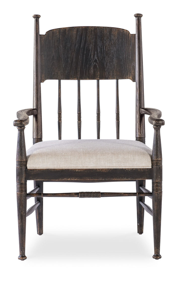 Americana - Upholstered Seat Arm Chair (Set of 2)